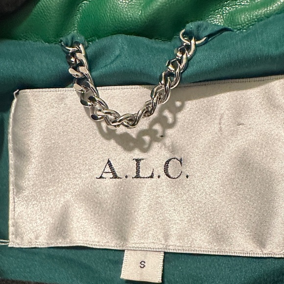 A.L.C. Emerald Green Puffer Jacket - Picture 2 of 7